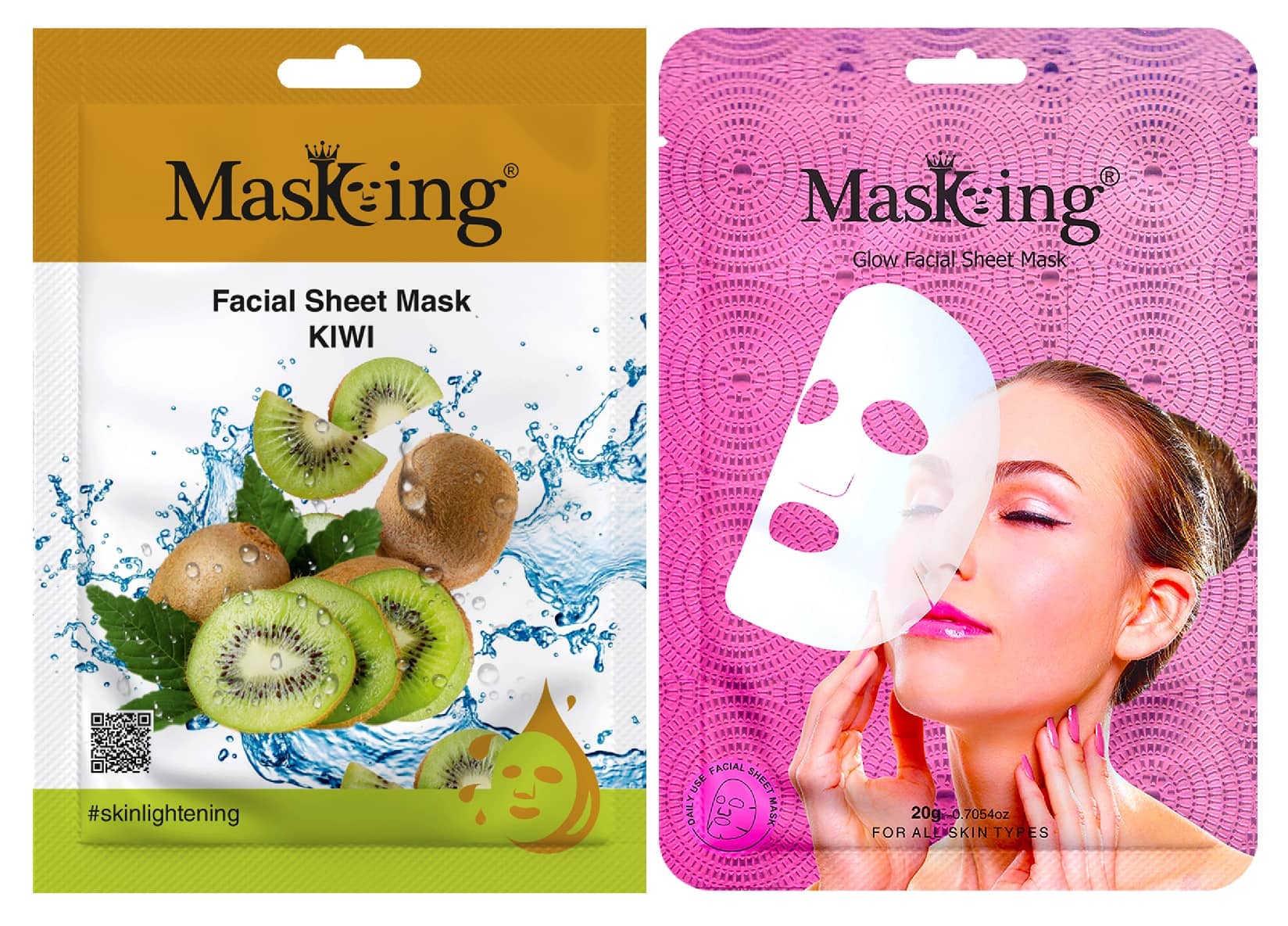 Masking - Fairness Sheet Mask For All Skin Type ( Pack of 2 )