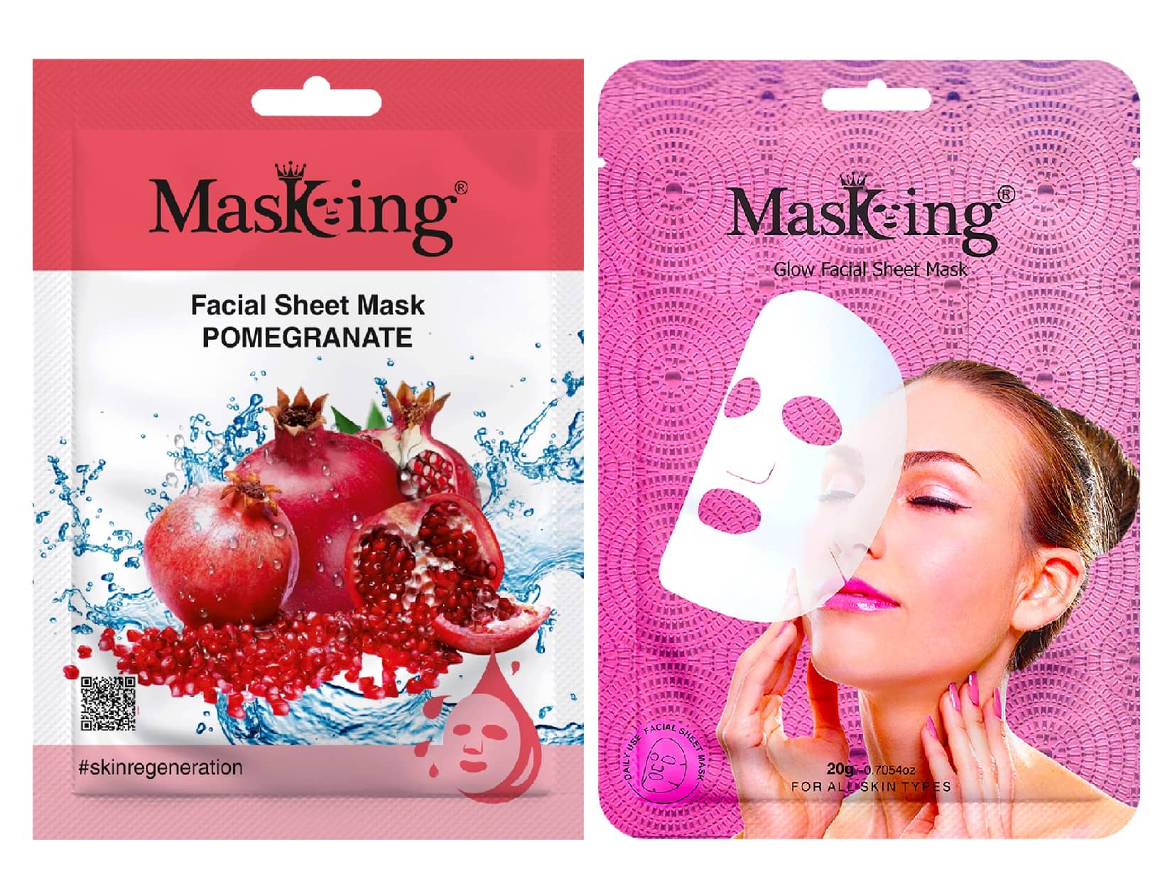 Masking - Fairness Sheet Mask For All Skin Type ( Pack of 2 )