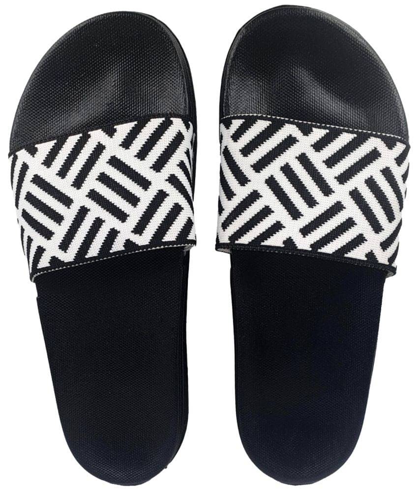     			Pampy Angel - Black Men's Slide Flip flop