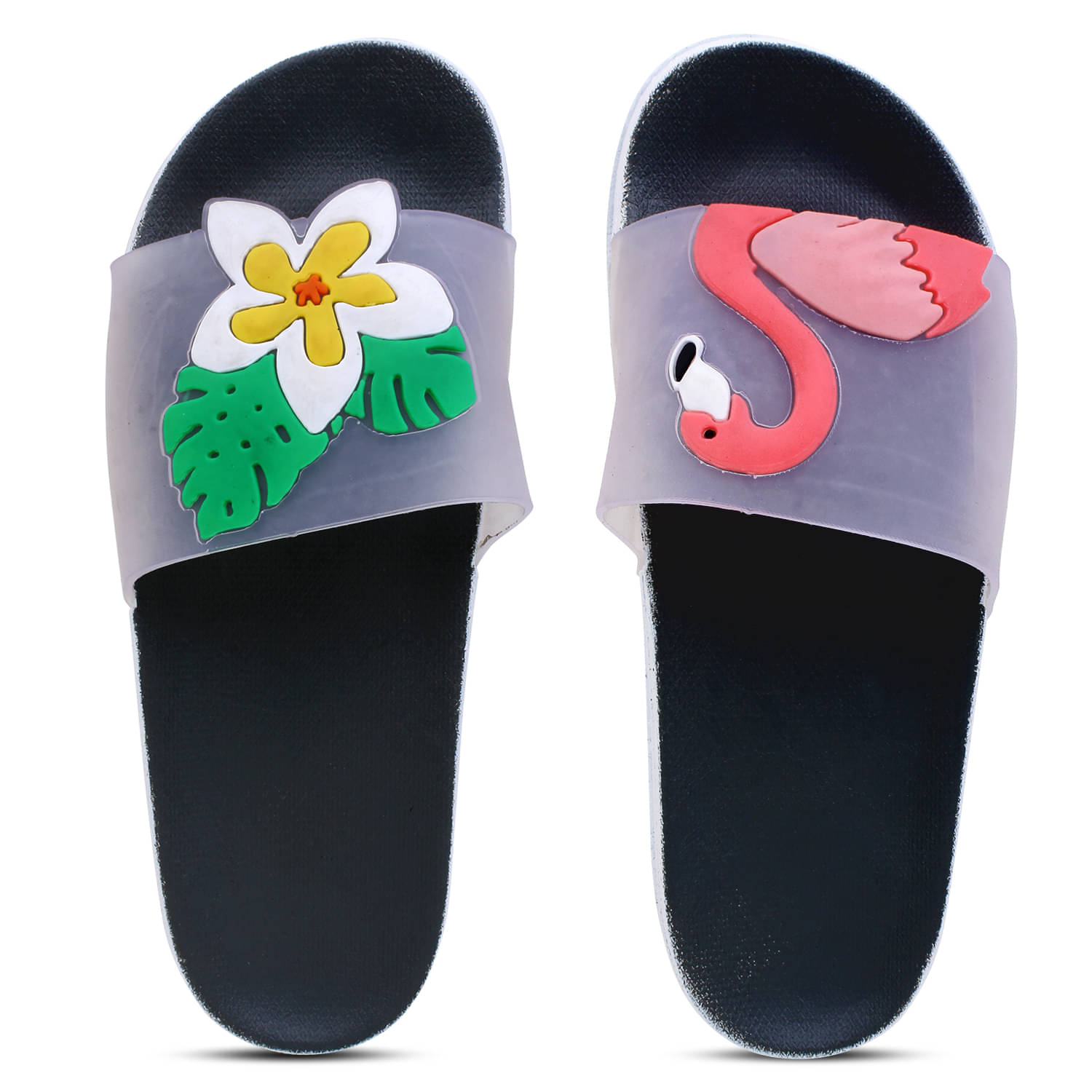     			Pampy Angel - Black Women's Slide Flip flop