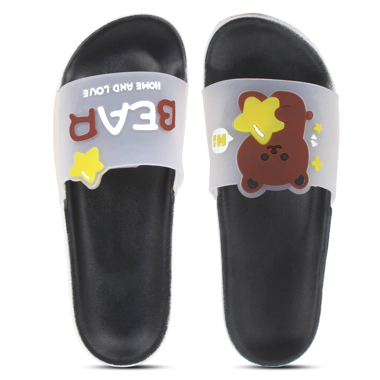     			Pampy Angel - Black Women's Slide Flip flop