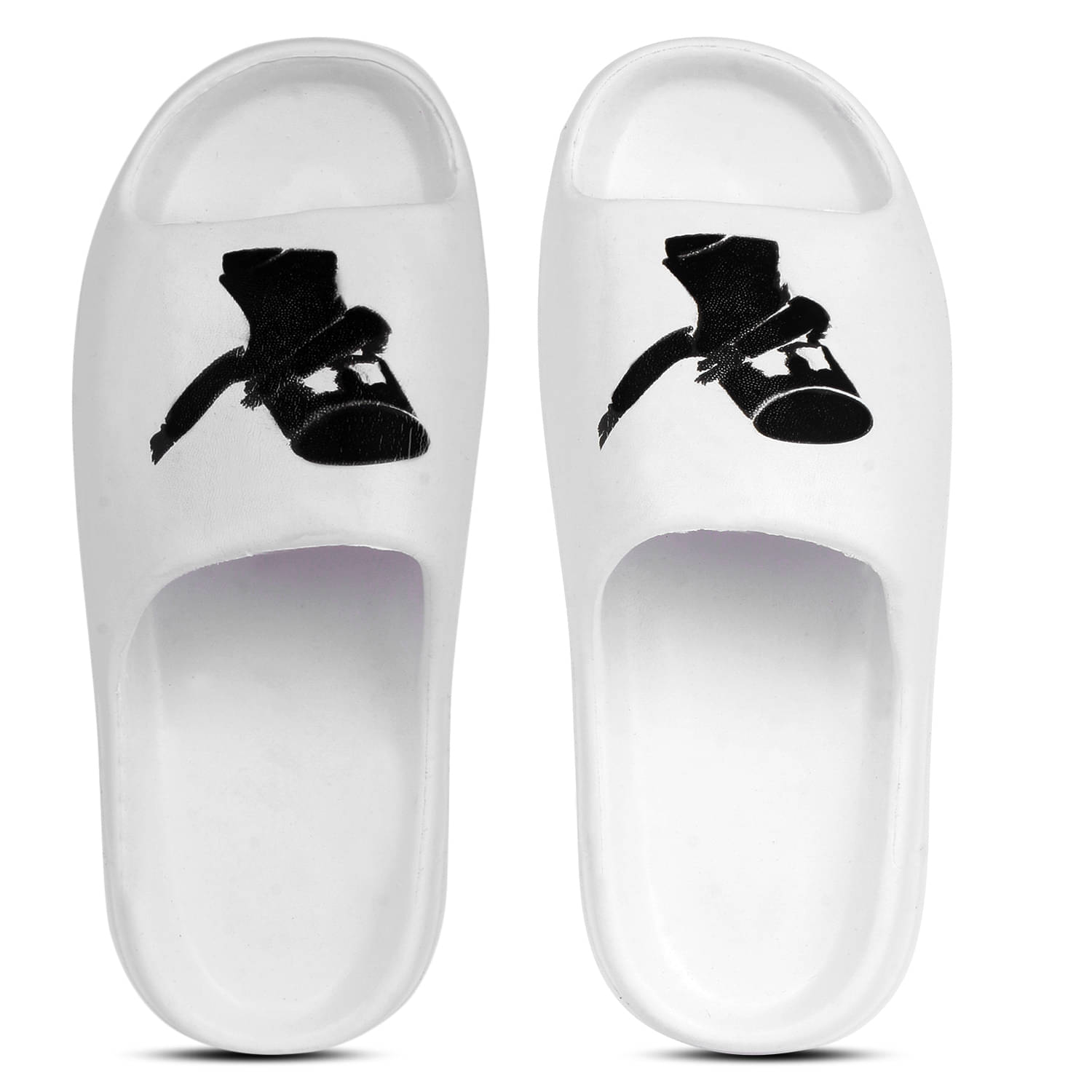     			Pampy Angel - White Men's Slide Flip flop