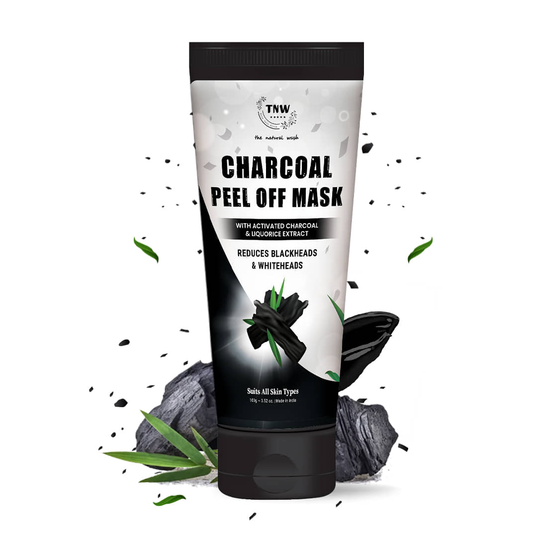 TNW - The Natural Wash Charcoal Peel Off Mask With Activated Charcoal And Liquorice Extracts, 100G