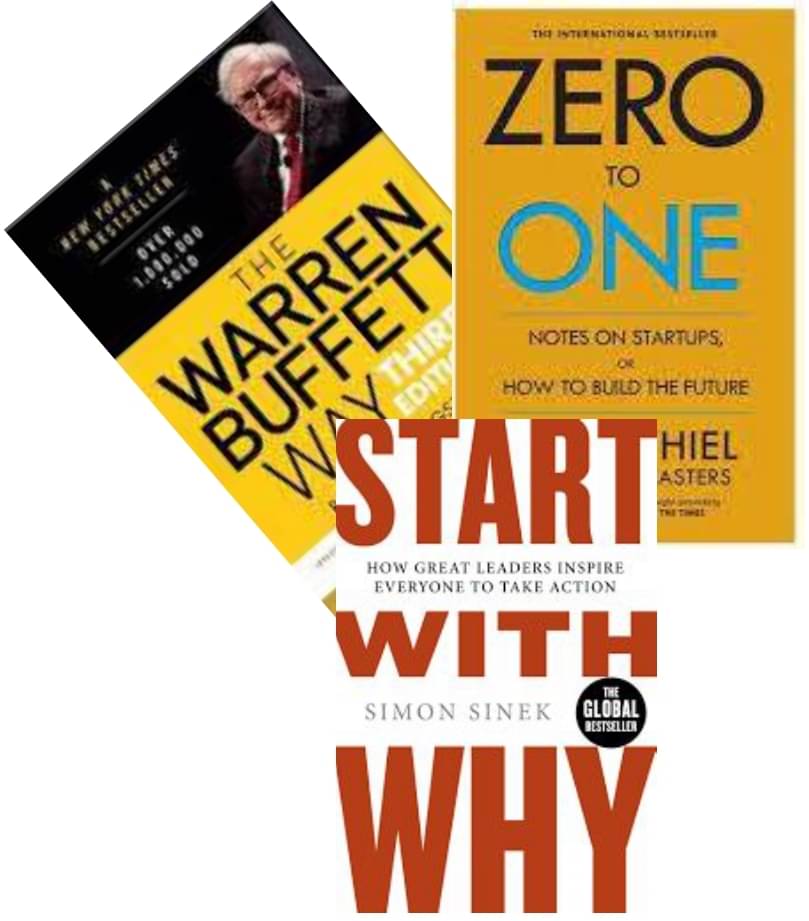     			The Warren Buffett + Zero To One + Start With Why