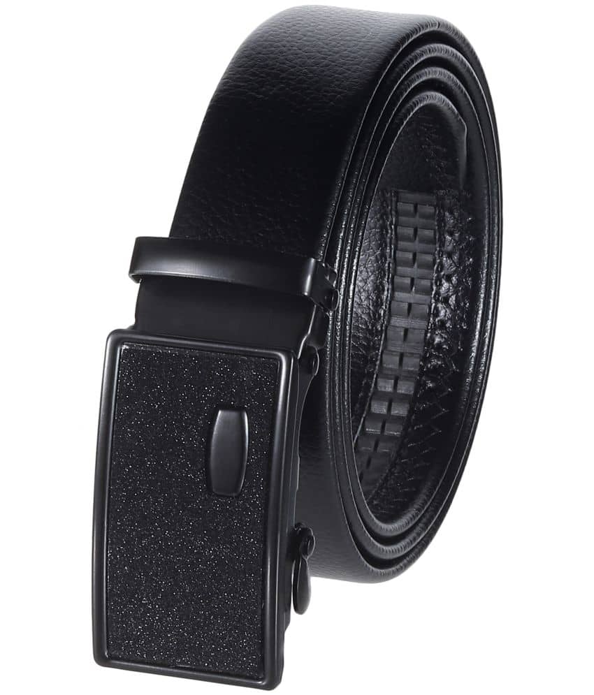 Zacharias - Black Canvas Men's Casual Belt ( Pack of 1 )