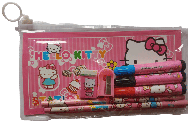     			2375 YESKART  - 6 PC UNICORN Girls Theme 2Pencil, 1 Eraser, 1Sharpener,  1 Notebook  & 3 sketch pen Multicolour Stationary For Kids Girls Boys School Tuition Stationery Birthday Navratri Diwali Theme Festival Return Gift