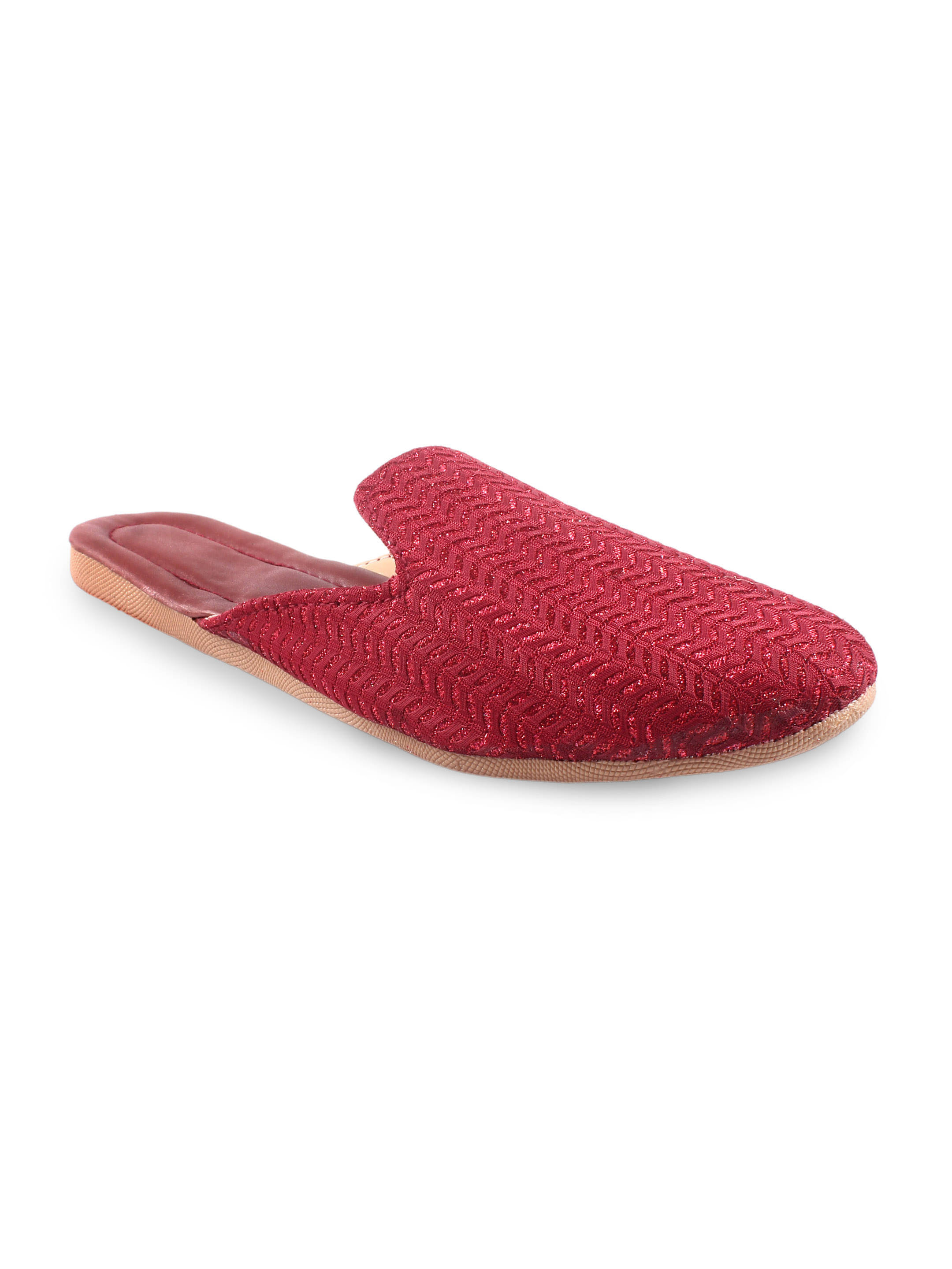     			Apratim - Red Women's Mules
