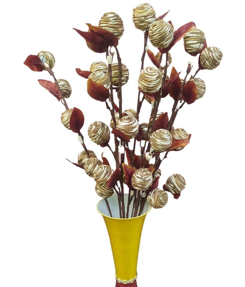 Fab n Style - Brown Daisy Artificial Flower ( Pack of 1 )
