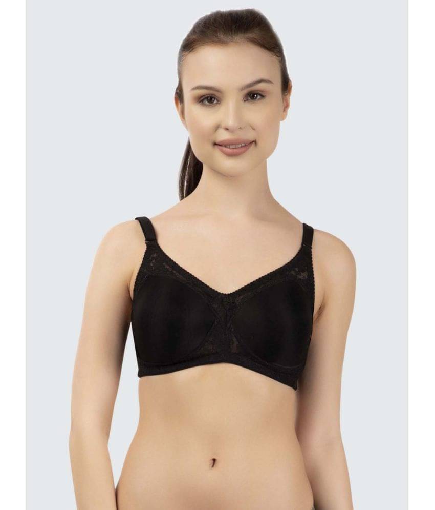 LACYLUXE Net Lightly Padded Women's Everyday Bra ( Black ) LACYLUXE Net Lightly Padded Women's Everyday Bra ( Black )