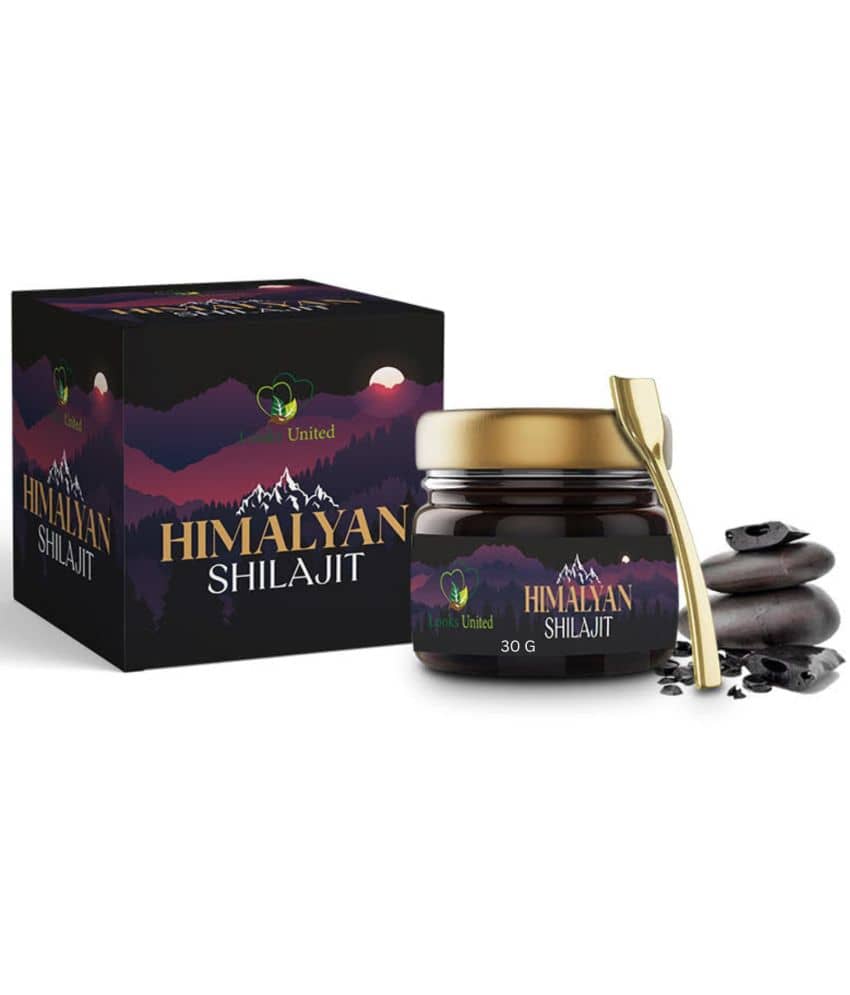 Looks United Shilajit Resin, Performance For Endurance and Stamina 30 gm