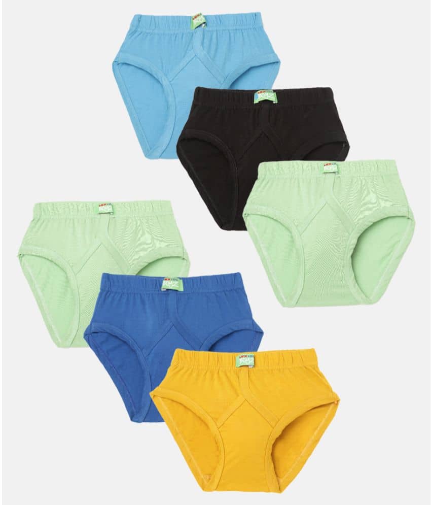 Lux Cozi Pack of 6 Boys Cotton Briefs ( Multicolor ) - Nightwear & Loungewear | Buy online on ZillyBuy