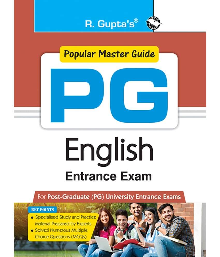 PG : ENGLISH Entrance Exam Guide PG : ENGLISH Entrance Exam Guide