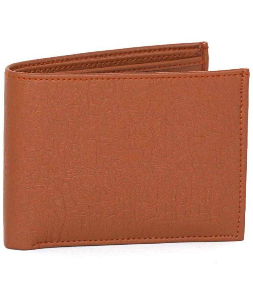 Sambhav Deals Faux Leather Tan Bi-Fold Wallet For Men& Women - Brown PU Men's Regular Wallet ( Pack of 1 ) Sambhav Deals Faux Leather Tan Bi-Fold Wallet For Men& Women - Brown PU Men's Regular Wallet ( Pack of 1 )