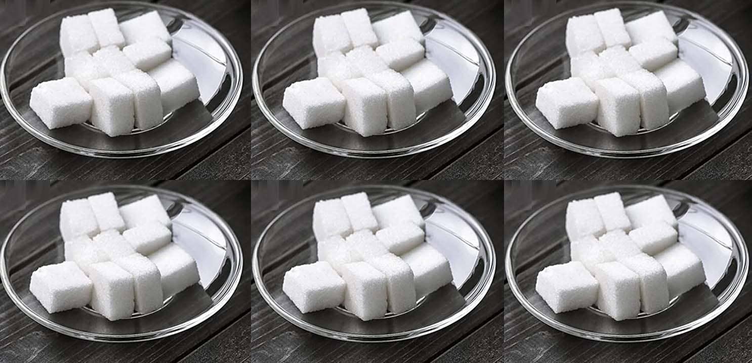 Somil 6 Pcs Glass Transparent Dessert Plate