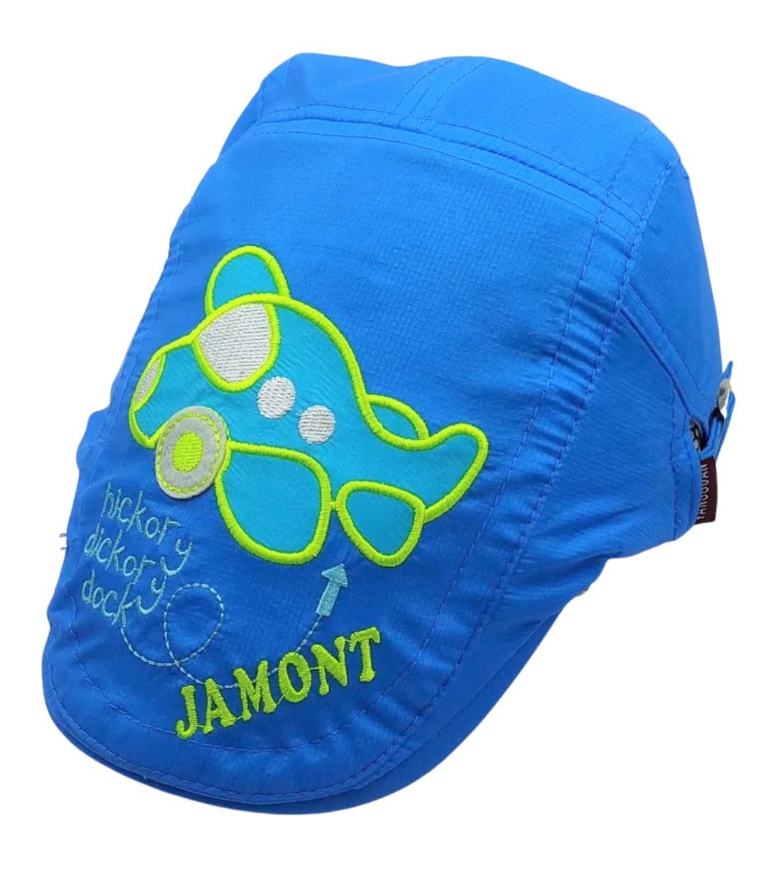 Zacharias Boy's & Girl's Kids Beret Golf Polyester Cap (1-3 Years) Hickory-dickory-Royal Blue
