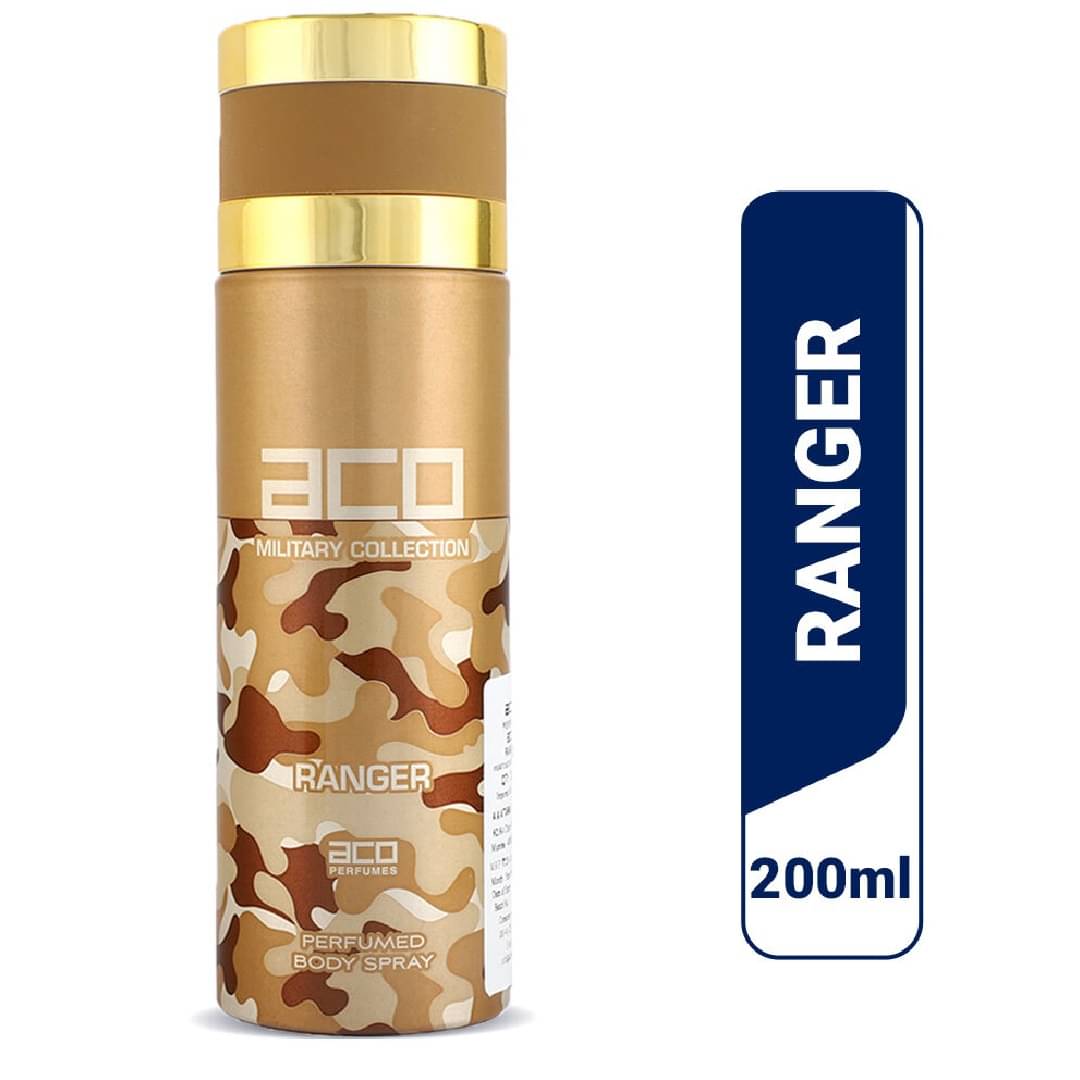     			aco perfumes - RANGER Perfumed Body Spray 200ml Perfume Body Spray for Men 200 ml ( Pack of 1 )