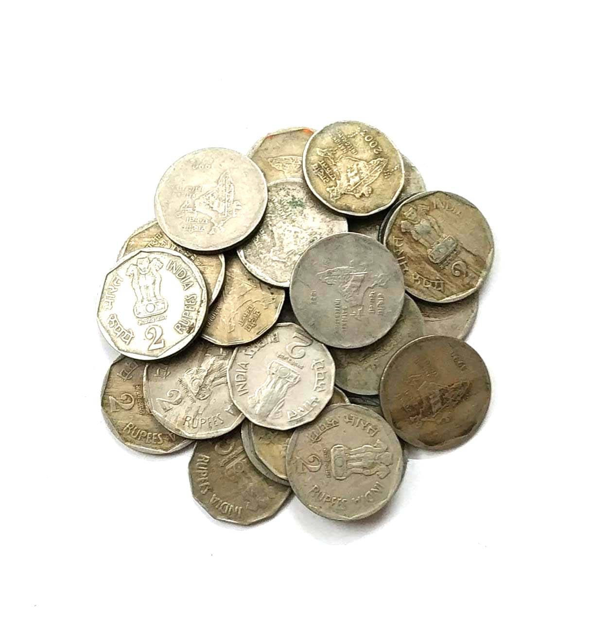godhood - 2 Rupees Mix Commemorative Coin Pack of 20 Numismatic Coins godhood - 2 Rupees Mix Commemorative Coin Pack of 20 Numismatic Coins