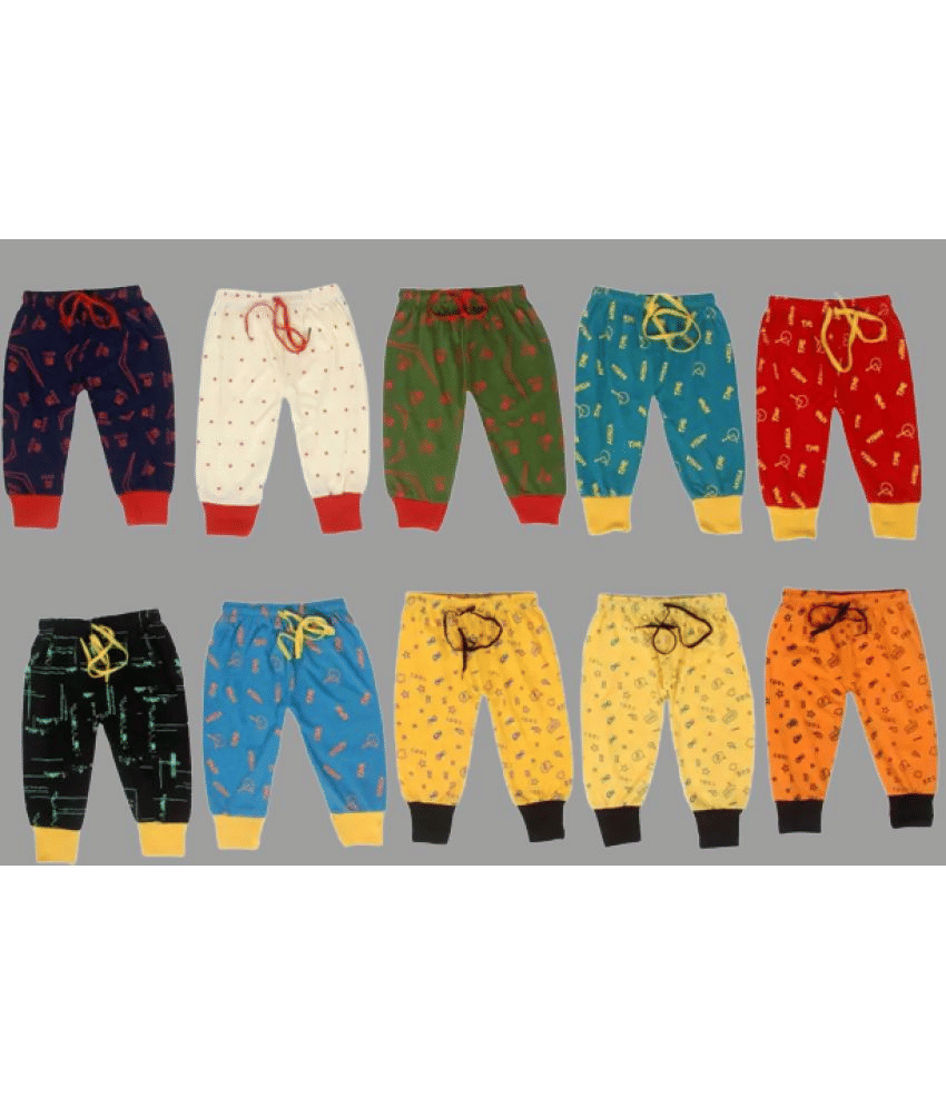 ALUXDON Pack of 10 Boys Cotton Trackpant ( Multi Color ) - Track Pants | Buy online on ZillyBuy