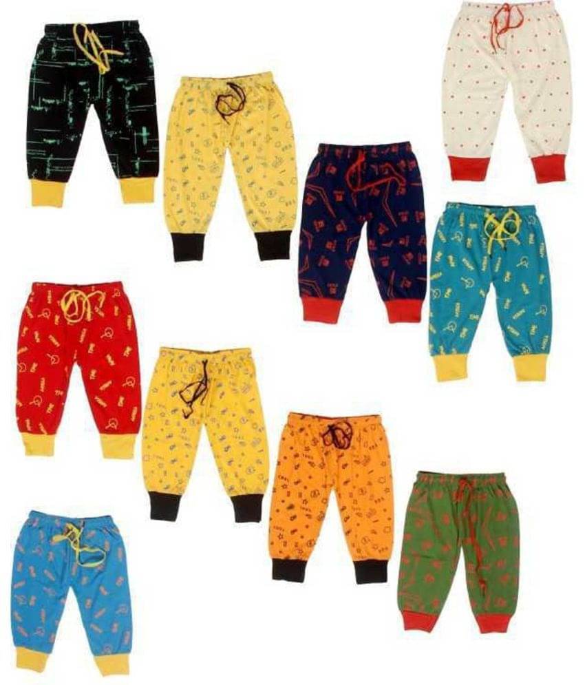 DIAMOND EXPORTER Pack of 10 Boys Cotton Trackpant ( Multi Color ) DIAMOND EXPORTER Pack of 10 Boys Cotton Trackpant ( Multi Color )