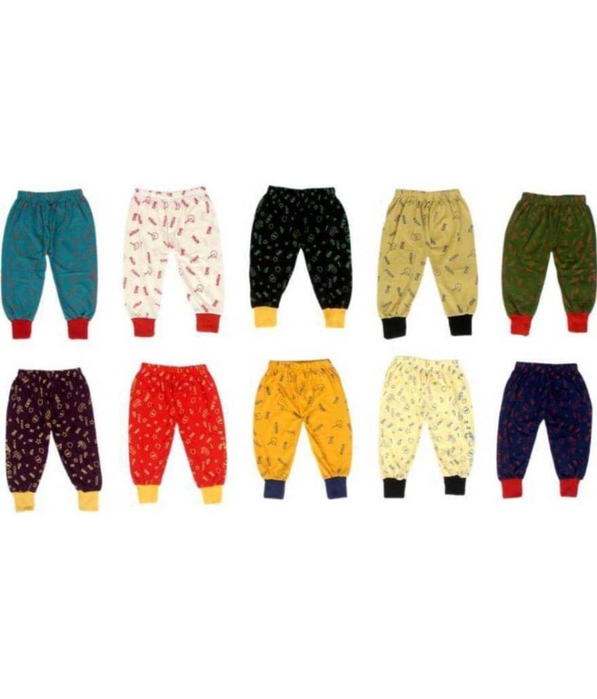 DIAMOND EXPORTER Pack of 10 Baby Boys Cotton Pyjama ( Multi Color ) DIAMOND EXPORTER Pack of 10 Baby Boys Cotton Pyjama ( Multi Color )