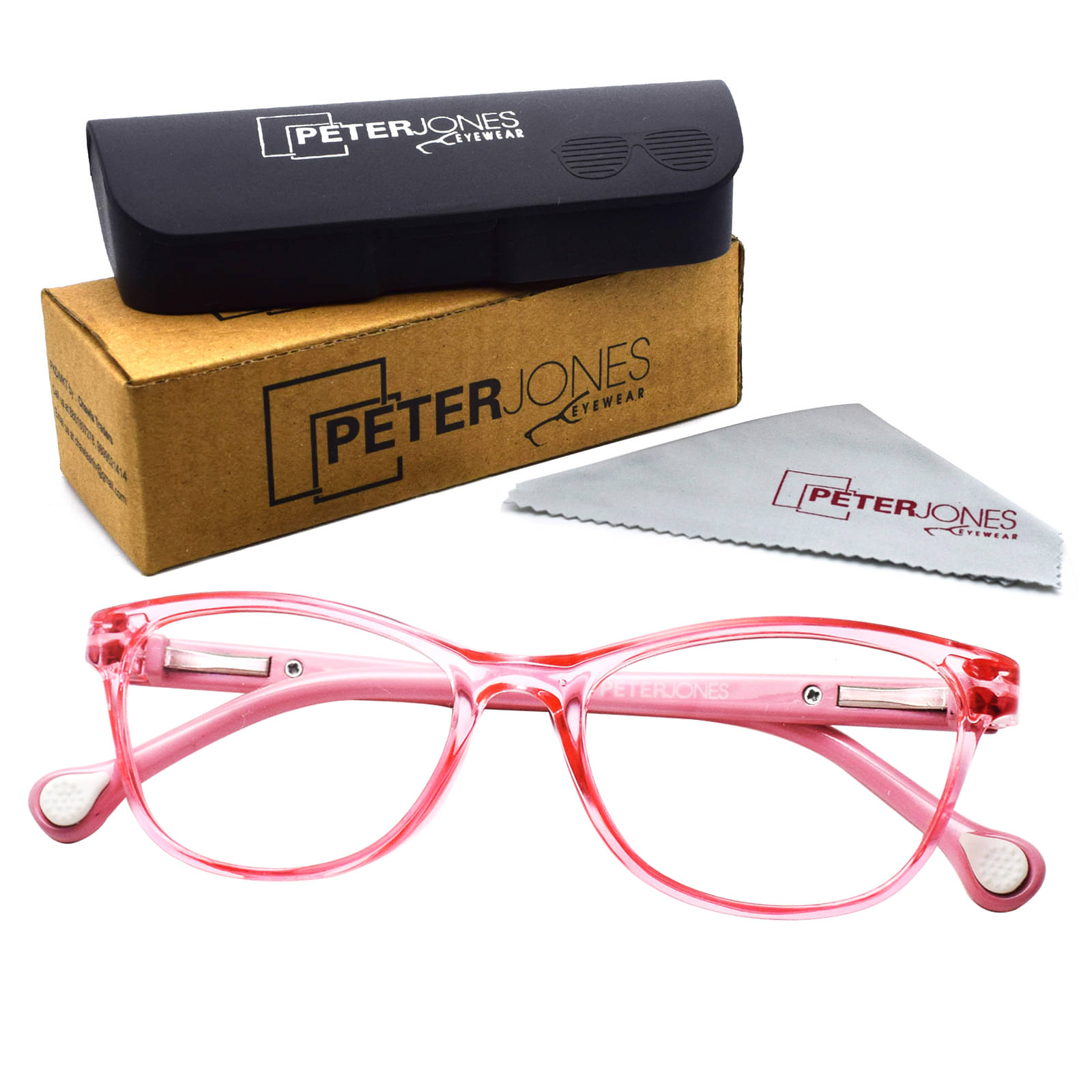 PETER JONES PINK KIDS OPTICAL FRAME WITH SPRING TEMPLES PETER JONES PINK KIDS OPTICAL FRAME WITH SPRING TEMPLES