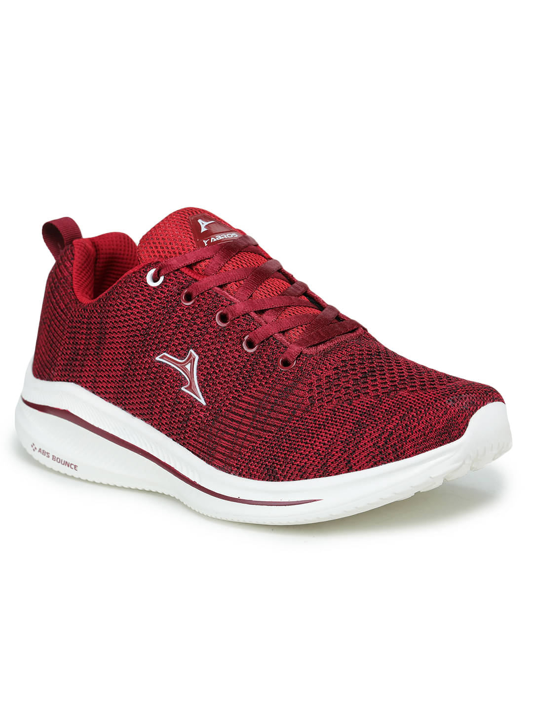 Abros - SPIRAL Maroon Men's Sports Running Shoes Abros - SPIRAL Maroon Men's Sports Running Shoes