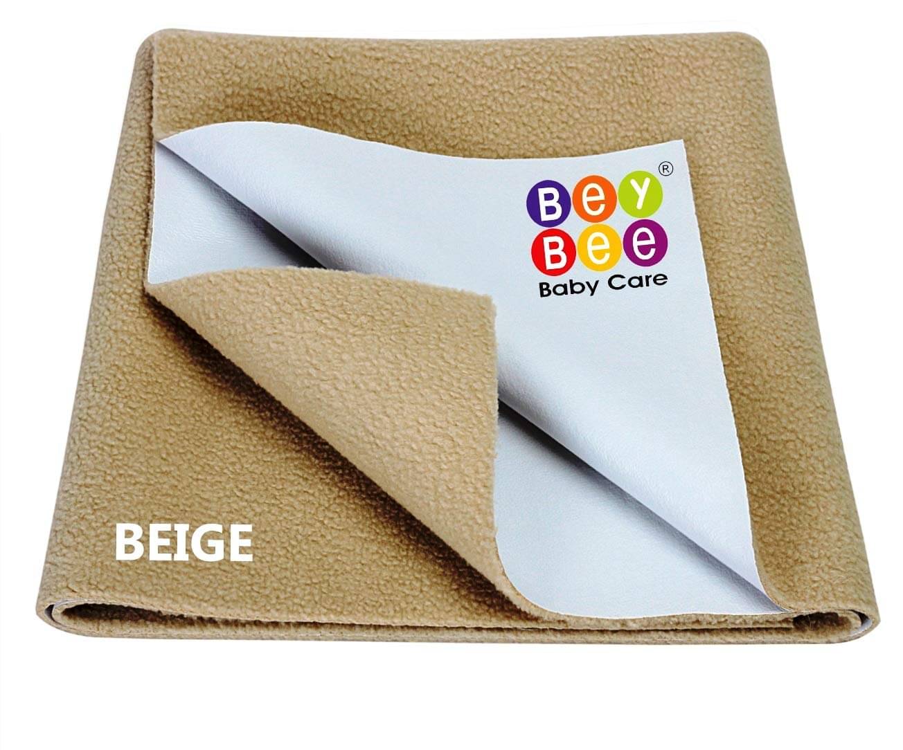 Beybee - Beige Laminated Bed Protector Sheet ( Pack of 1 ) Beybee - Beige Laminated Bed Protector Sheet ( Pack of 1 )