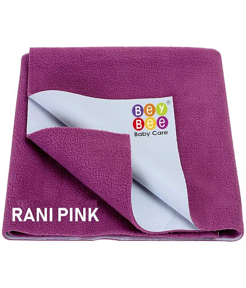 Beybee - Magenta Laminated Bed Protector Sheet ( Pack of 1 ) Beybee - Magenta Laminated Bed Protector Sheet ( Pack of 1 )