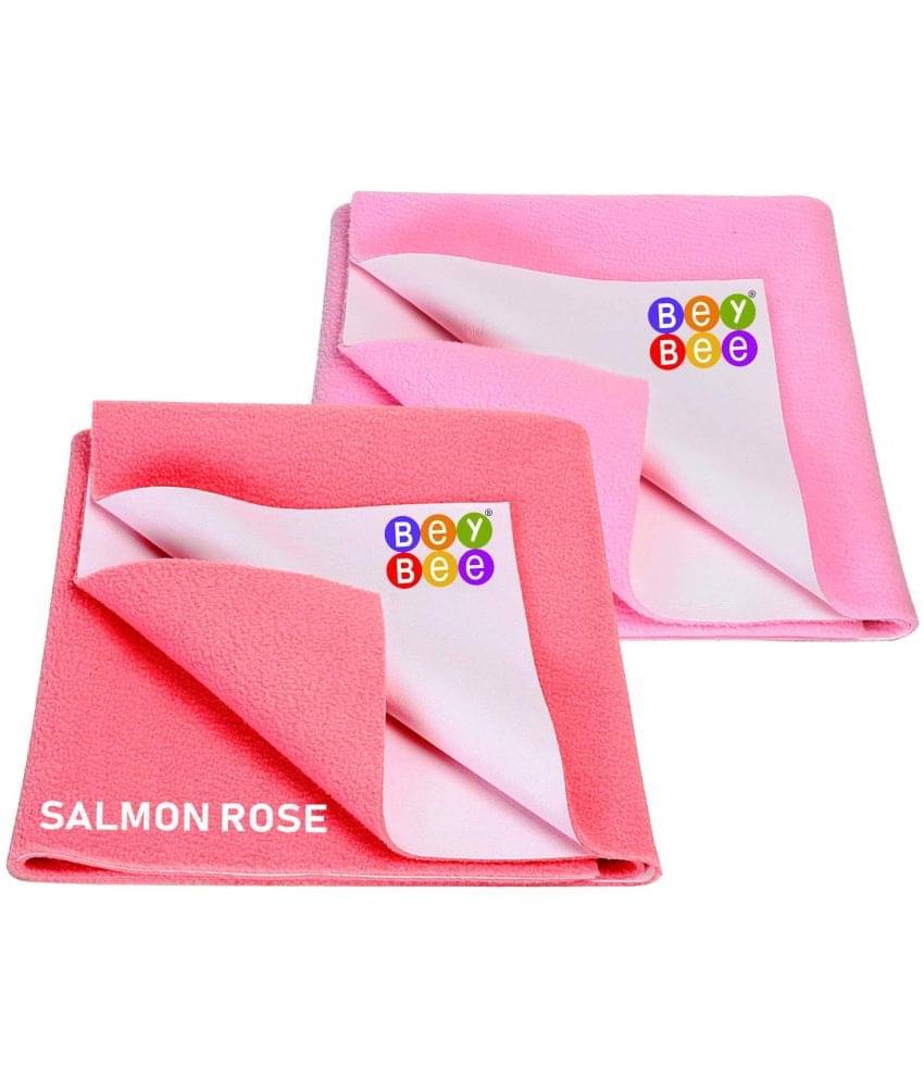     			Beybee - Multi-Colour Laminated Bed Protector Sheet ( Pack of 2 )