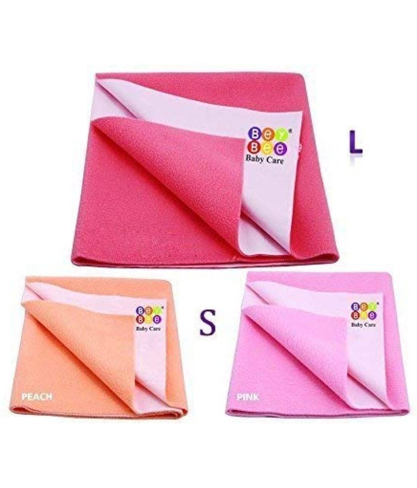 Beybee - Multi-Colour Laminated Bed Protector Sheet ( Pack of 3 ) Beybee - Multi-Colour Laminated Bed Protector Sheet ( Pack of 3 )