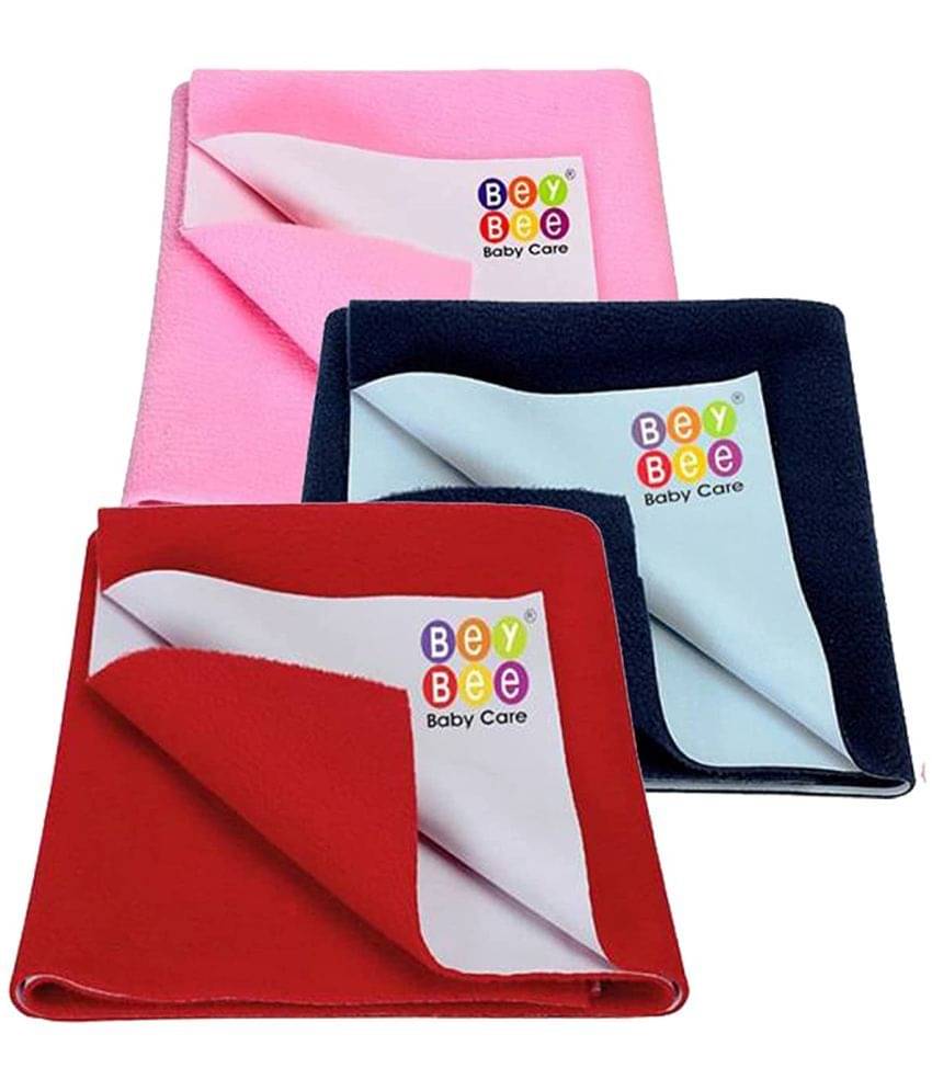 Beybee - Multi-Colour Laminated Bed Protector Sheet ( Pack of 3 ) Beybee - Multi-Colour Laminated Bed Protector Sheet ( Pack of 3 )