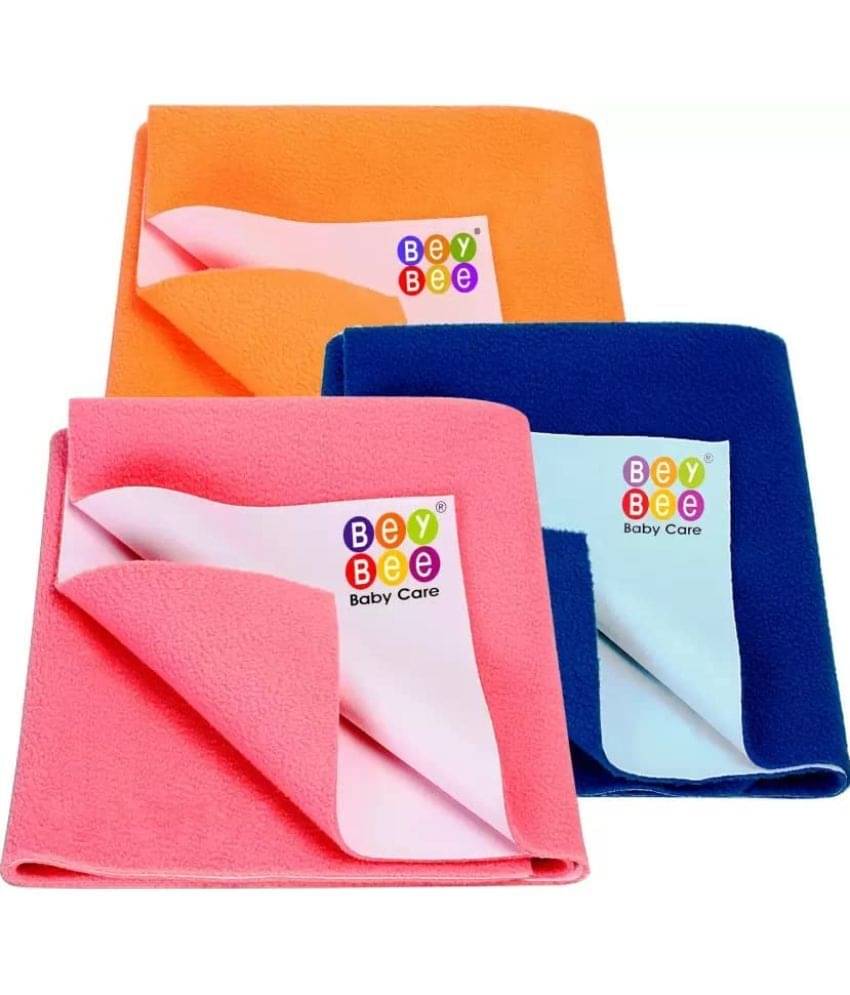 Beybee - Multi-Colour Laminated Bed Protector Sheet ( Pack of 3 ) Beybee - Multi-Colour Laminated Bed Protector Sheet ( Pack of 3 )