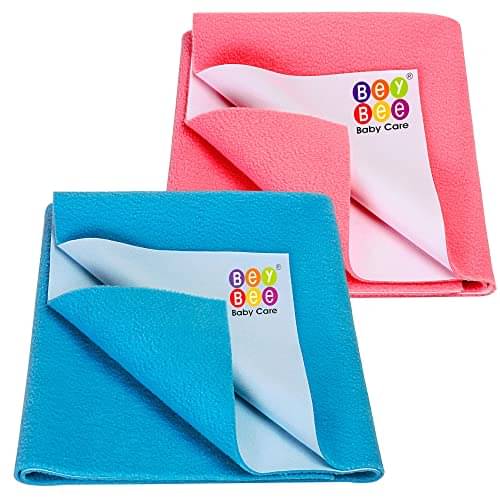Beybee - Multi-Colour Laminated Bed Protector Sheet ( Pack of 2 )     			Beybee - Multi-Colour Laminated Bed Protector Sheet ( Pack of 2 )