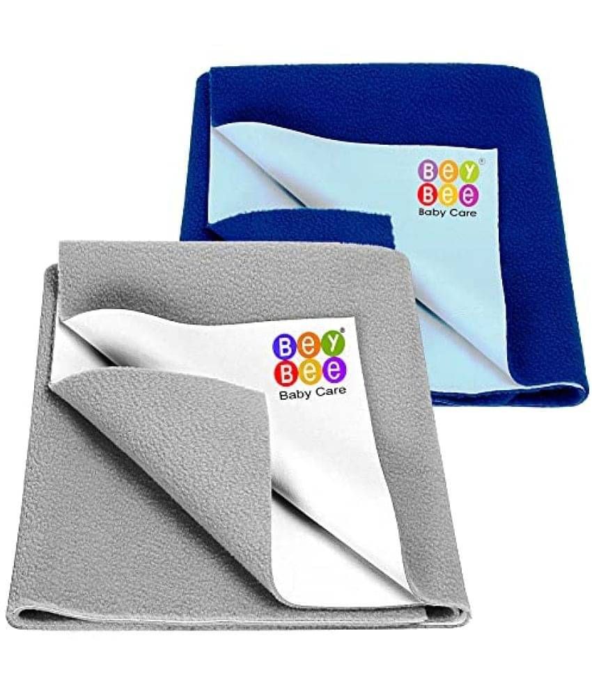     			Beybee - Multi-Colour Laminated Bed Protector Sheet ( Pack of 2 )