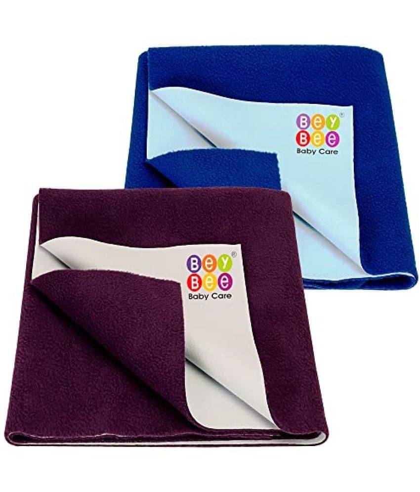 Beybee - Multi-Colour Laminated Bed Protector Sheet ( Pack of 2 ) Beybee - Multi-Colour Laminated Bed Protector Sheet ( Pack of 2 )
