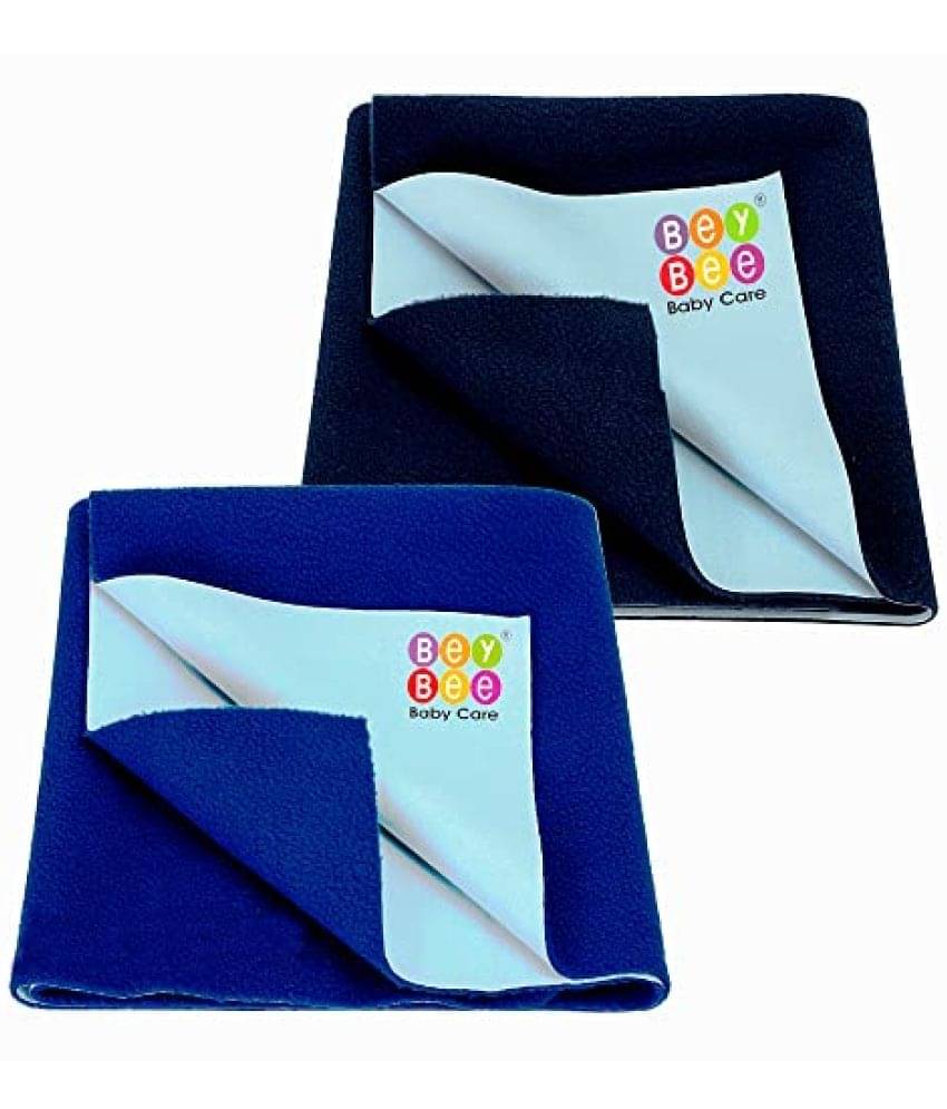     			Beybee - Multi-Colour Laminated Bed Protector Sheet ( Pack of 2 )