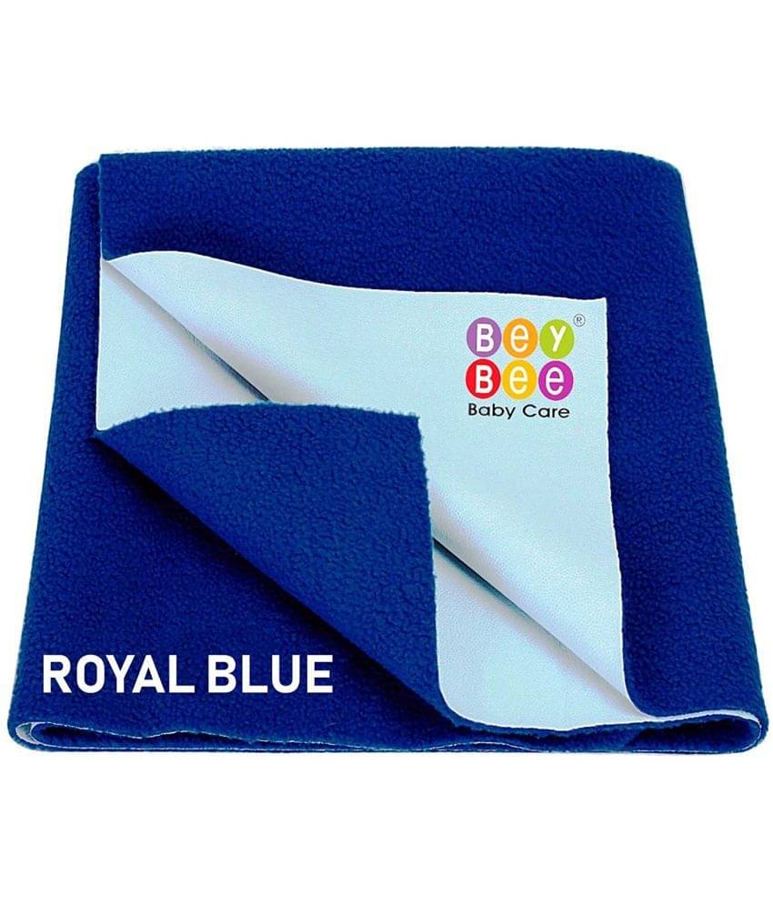 Beybee - Navy Blue Laminated Bed Protector Sheet ( Pack of 1 )     			Beybee - Navy Blue Laminated Bed Protector Sheet ( Pack of 1 )