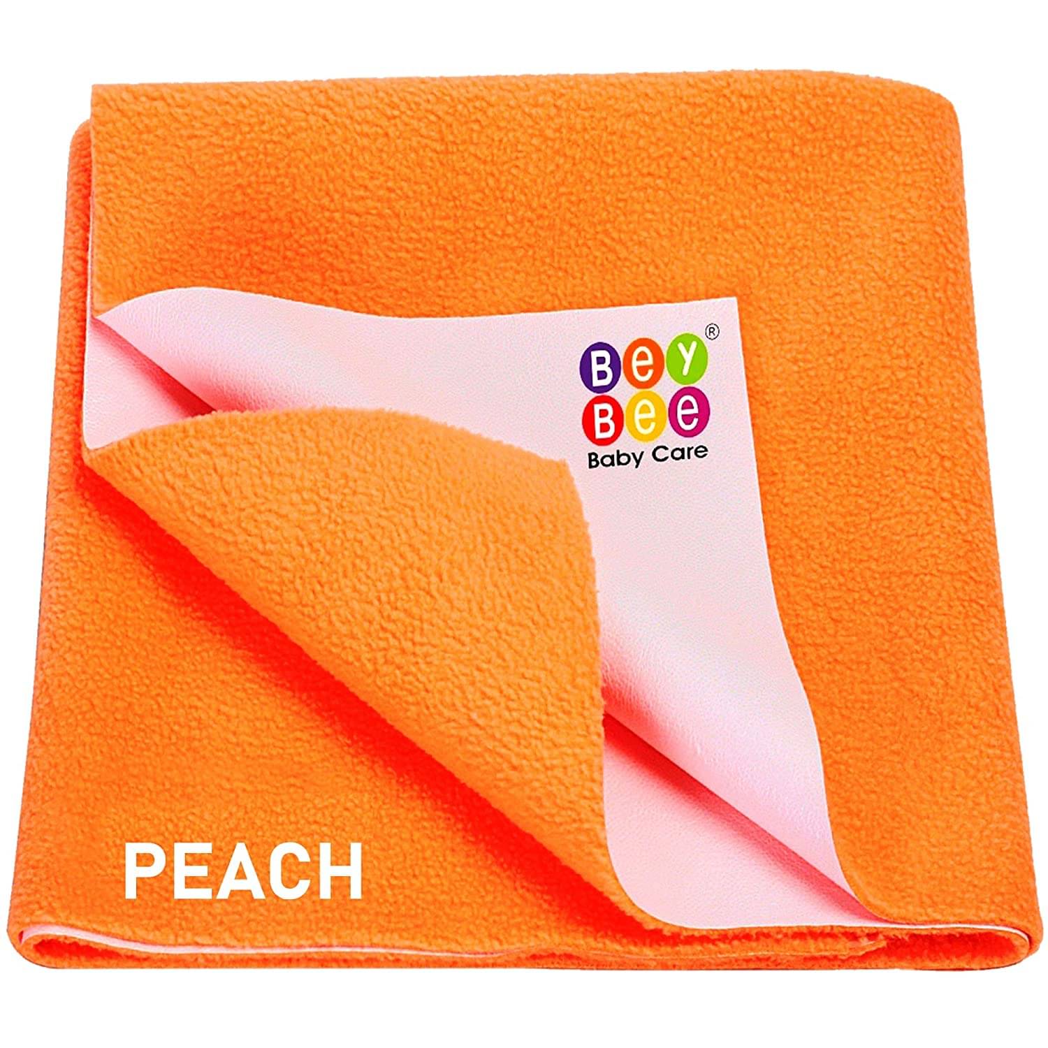 Beybee - Orange Laminated Bed Protector Sheet ( Pack of 1 ) Beybee - Orange Laminated Bed Protector Sheet ( Pack of 1 )