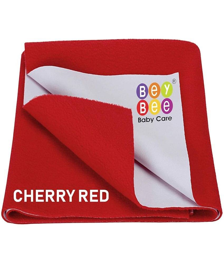 Beybee - Red Laminated Bed Protector Sheet ( Pack of 1 ) Beybee - Red Laminated Bed Protector Sheet ( Pack of 1 )