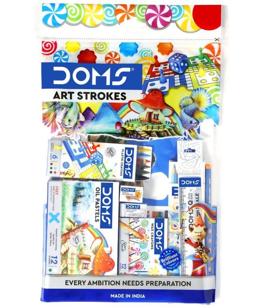 Doms Art Strokes (Pack Of 2) - Stationery | Buy online on ZillyBuy