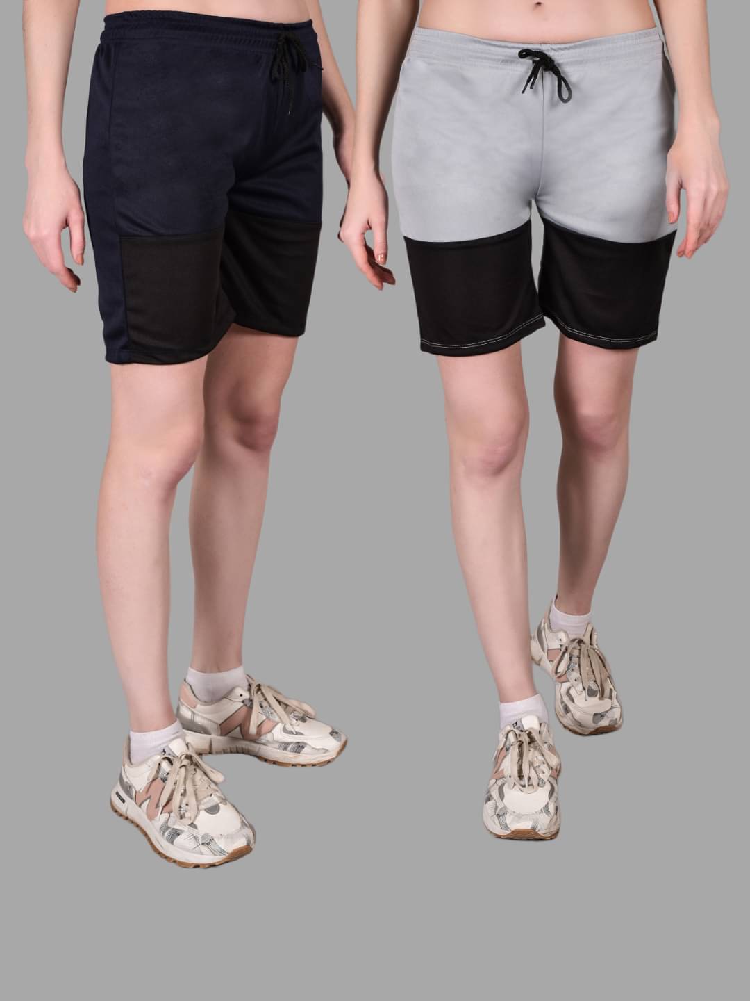 Fabric Falcon Multi Polyester Lycra Solid Shorts - Single Fabric Falcon Multi Polyester Lycra Solid Shorts - Single