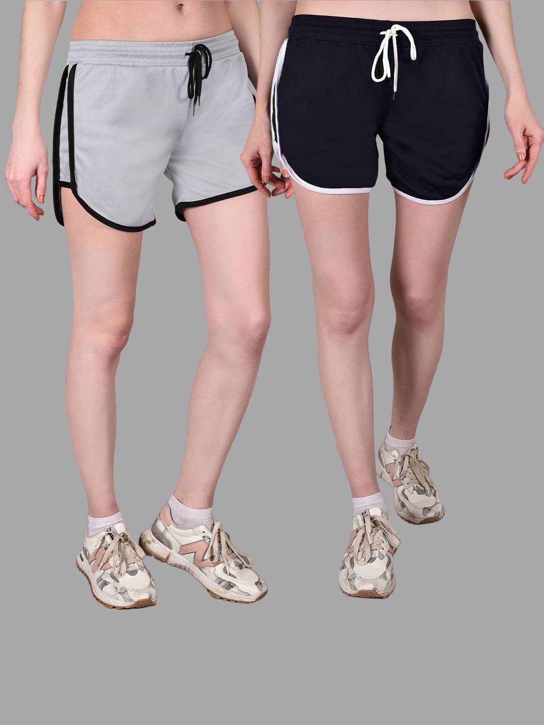 Fabric Falcon Multi Polyester Lycra Solid Shorts - Single Fabric Falcon Multi Polyester Lycra Solid Shorts - Single