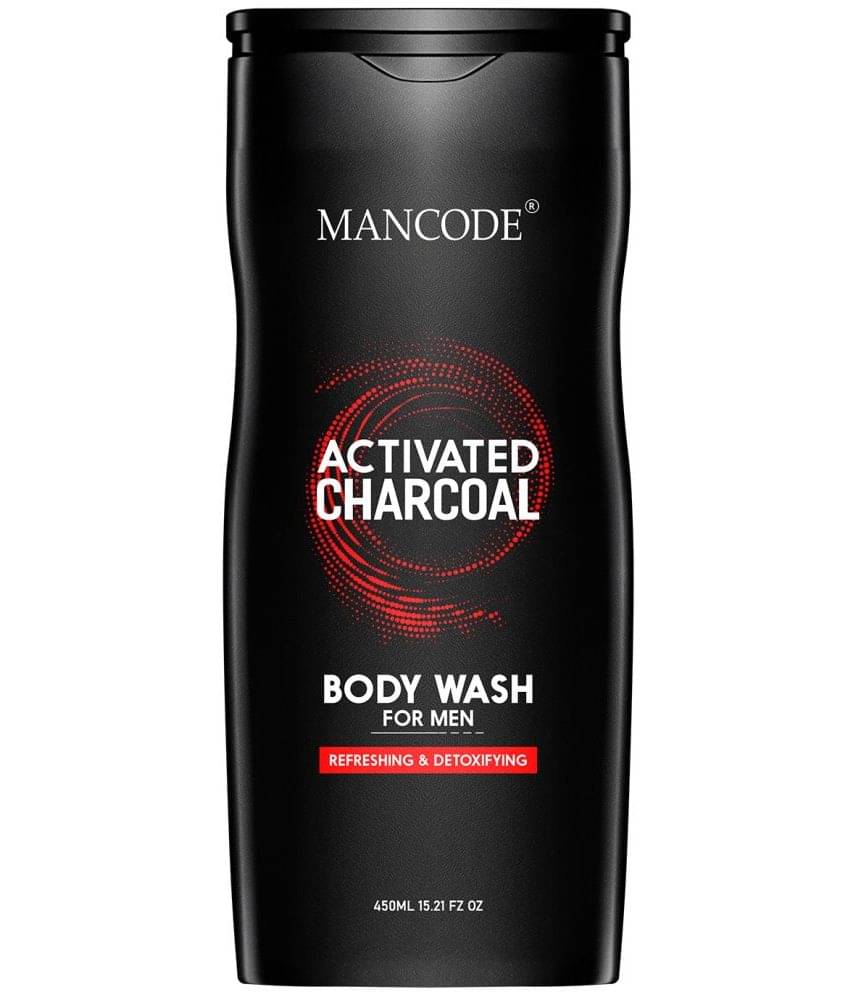 Mancode Activated Charcoal Body Wash For Men , Face with Active Charcoal and Natural Oils, 450 ml (Pack of 1) Mancode Activated Charcoal Body Wash For Men , Face with Active Charcoal and Natural Oils, 450 ml (Pack of 1)