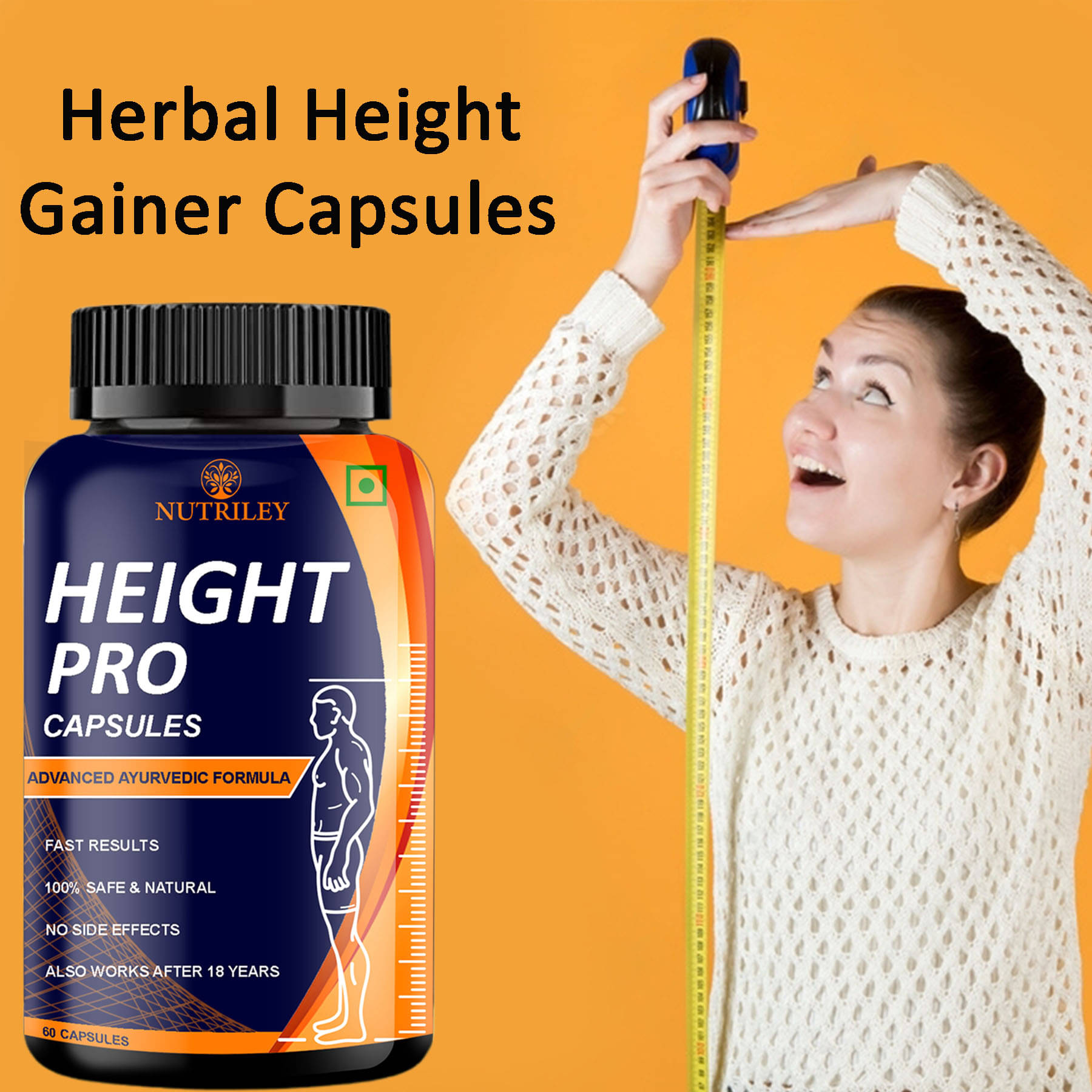 Intimify Height Pro Capsule, Height Growth, Height Increasing Powder,Grow Height, 60 caps Intimify Height Pro Capsule, Height Growth, Height Increasing Powder,Grow Height, 60 caps