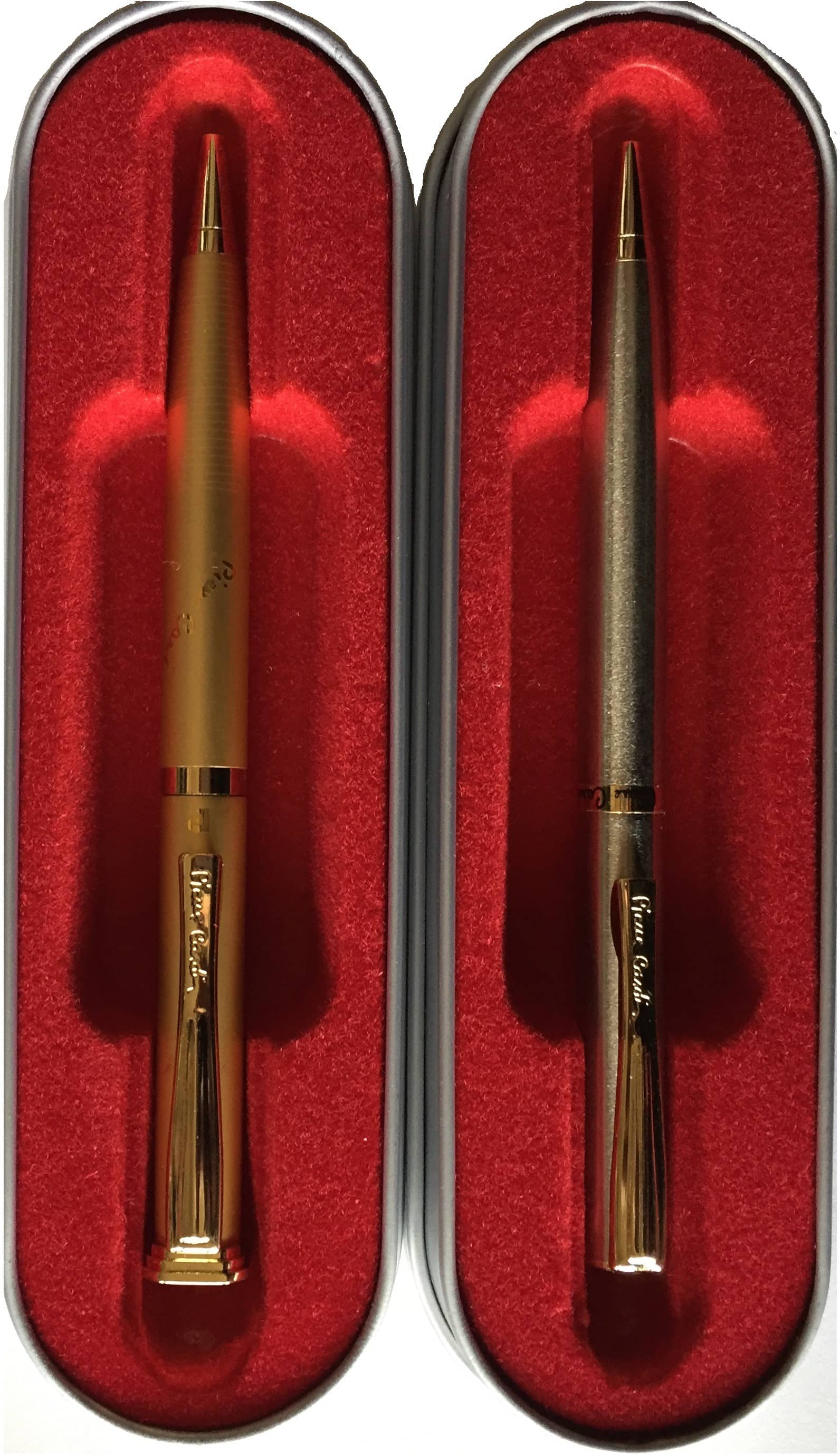 Pierre Cardin Golden Eye C/N And Noblesse Ball Pen (Pack Of 2, Blue)