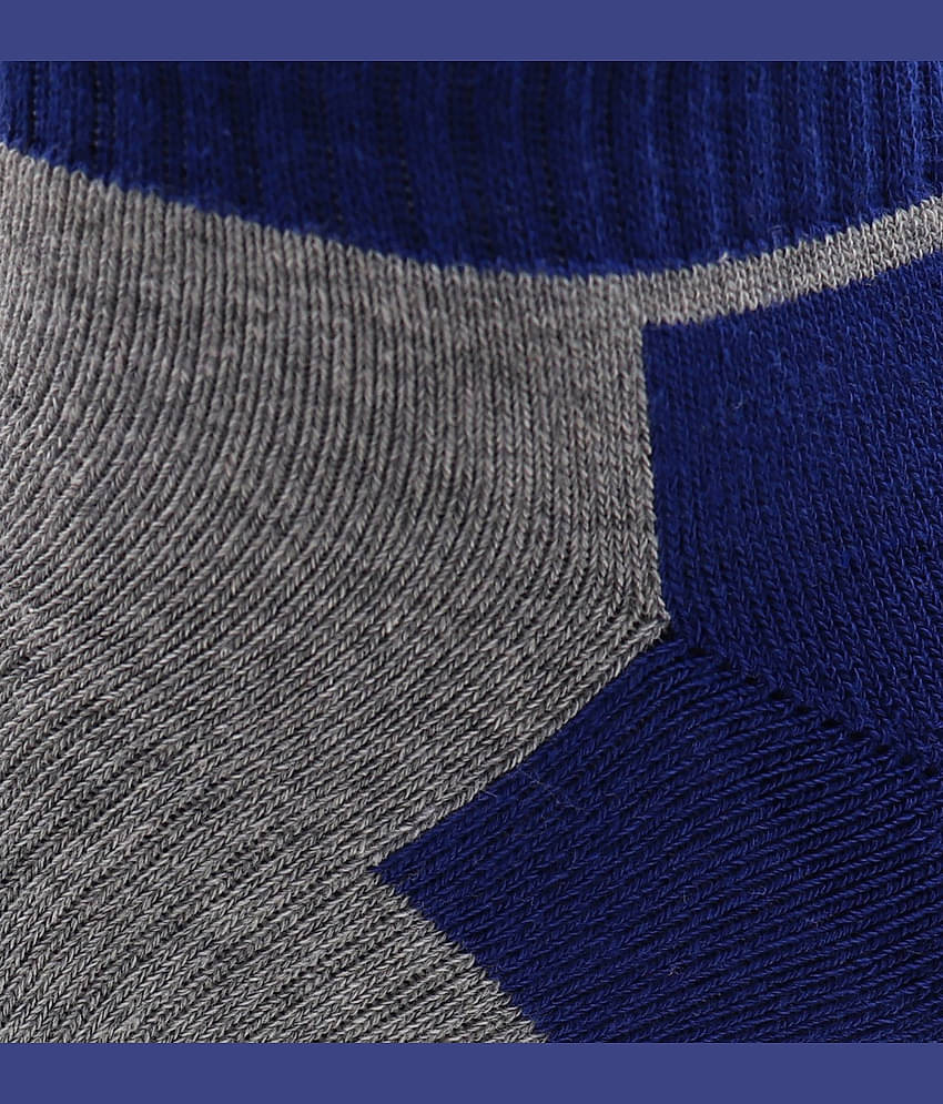 RC. ROYAL CLASS - Cotton Men's Striped Multicolor Ankle Length Socks ( Pack of 3 )