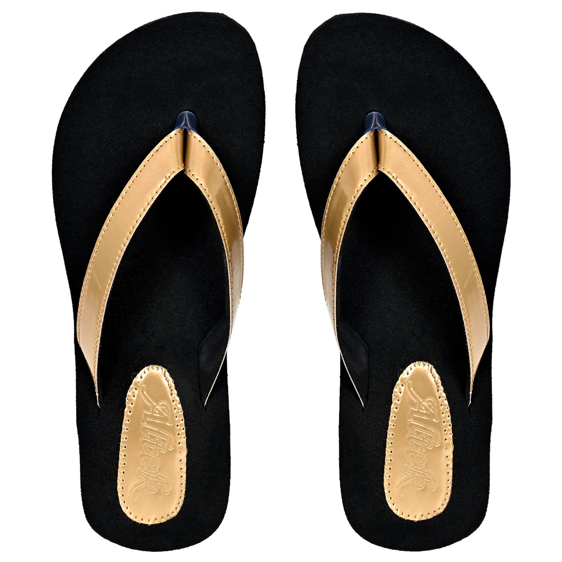     			Altek - Gold Women's Flip Flop