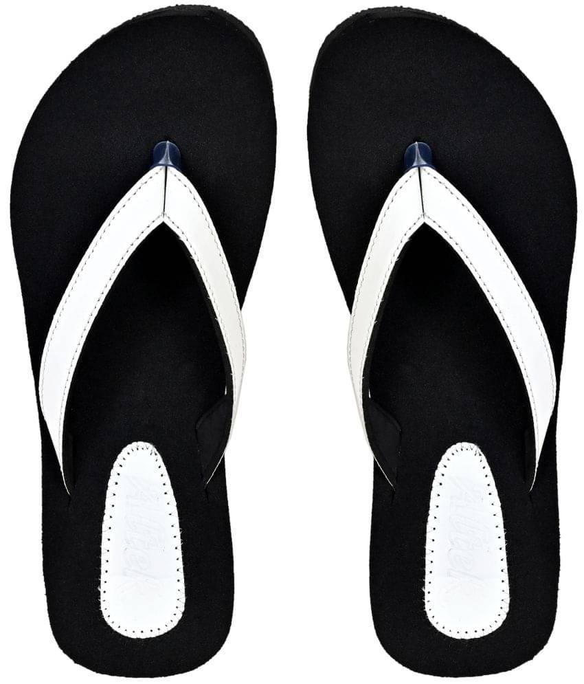     			Altek - White Women's Thong Flip Flop