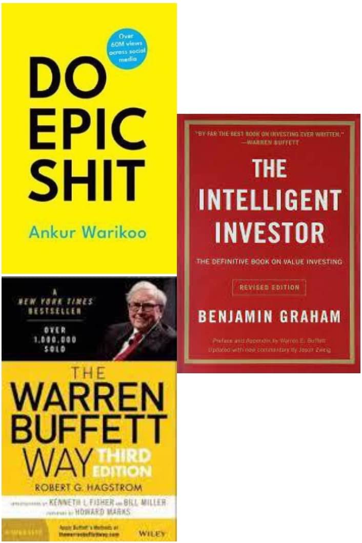 Do Epic Shit + The warren buffett way + The Intelligent Investor Do Epic Shit + The warren buffett way + The Intelligent Investor