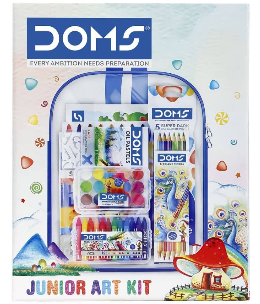 Doms Junior Art Kit - Stationery | Buy online on ZillyBuy